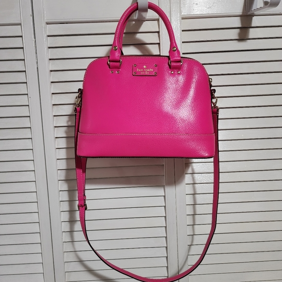 Kate Spade Pink Satchel - Picture 2 of 12